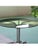 Metal Glass Table by Giotto Stoppino, Italy, 1970s For Sale - Image 7 of 11