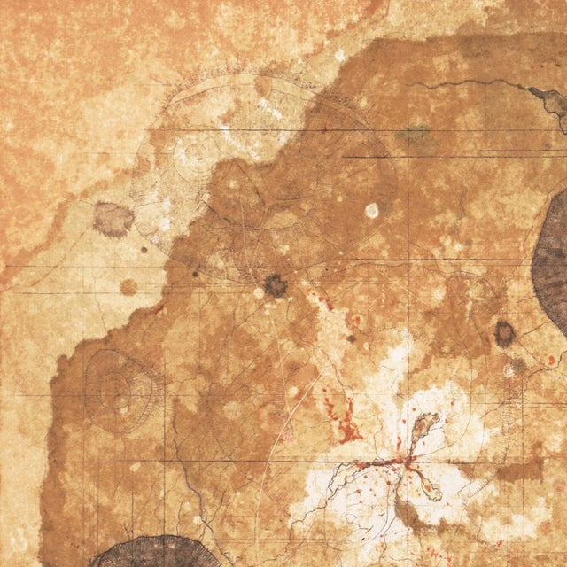 'Map of Life' by Ryonosuke Fukui, Circa 1965 For Sale In Monterey, CA - Image 6 of 11