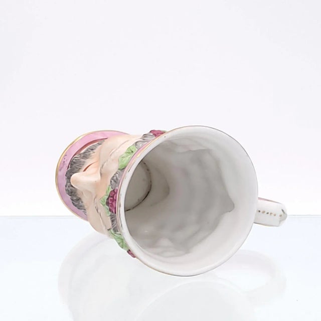 Bacchus English Porcelain Cup With Various Glazes Circa 1840. For Sale - Image 9 of 12