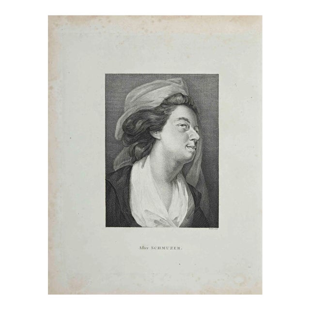 Portrait After Schmuzer, Etching, Thomas Trotter, 1810 For Sale