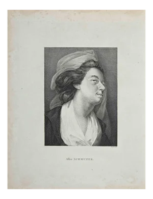 Portrait After Schmuzer, Etching, Thomas Trotter, 1810