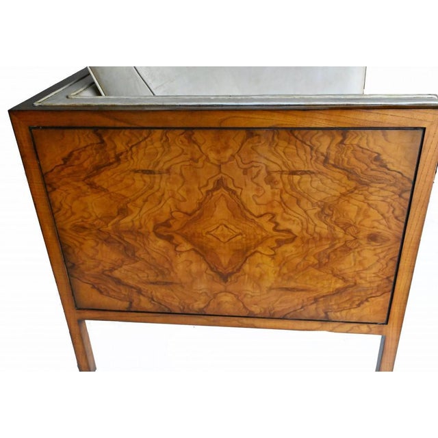 Art Deco Club Chair in Walnut For Sale - Image 4 of 6