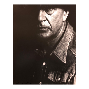 Sherman Weisburd, Vintage Silver Gelatin Print Photograph Gary Cooper, His Last Photo, Signed, 1961