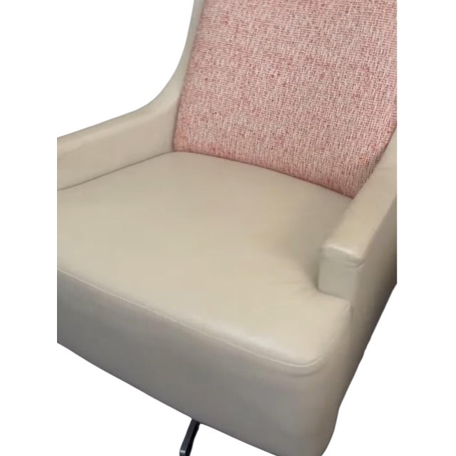 3 Barbara Barry "Scoop" Lounge Chairs for HBF-Blend of MCM Inspiration & Contemporary Refinement For Sale - Image 4 of 12