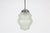 Art Deco French Pendant Lamp with Green Glass Shade, 1940 For Sale - Image 10 of 10
