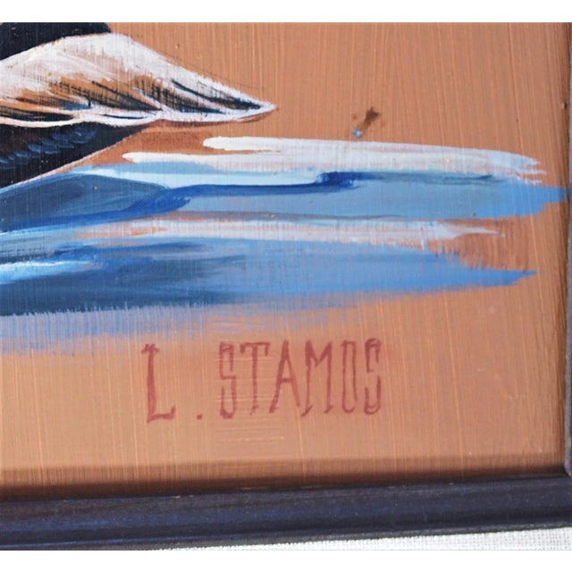 Contemporary Contemporary Painting of a Wild Duck by Luke Stamos For Sale - Image 3 of 5