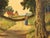 Woman in the Woods walking through trees towards Cottage in English Countryside 1960 Circa For Sale - Image 15 of 18