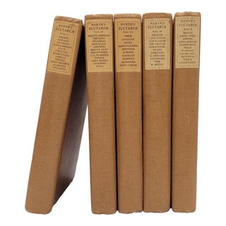 "North's Plutarch", Five-Volume Set, 1929 For Sale