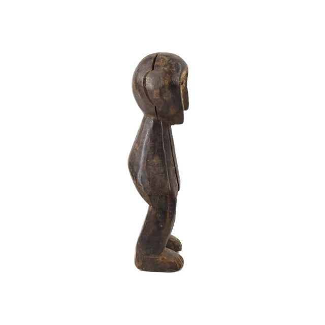 Early 20th Century Lega Warega Miniature Figure 11 Inch For Sale - Image 4 of 7