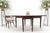 Solid Walnut Board Antique Drop Leaf Dining Center Console Table Clean! For Sale - Image 11 of 17