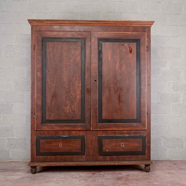 19th Century Sideboard with Black Trim, Italy For Sale - Image 18 of 18