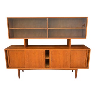 Vintage Danish Modern Teak Modular Display Cabinet / Credenza – STM-36 – Made in Denmark For Sale