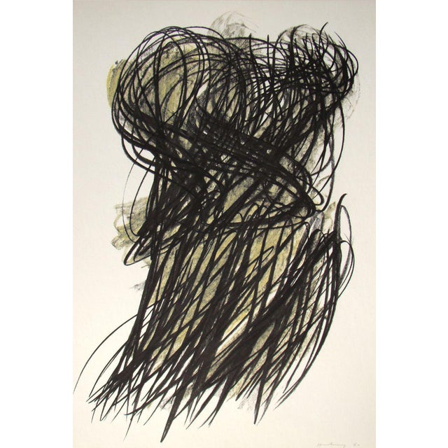 After Hans Hartung, Pastel P.1960-166, 1962, Photogravure For Sale