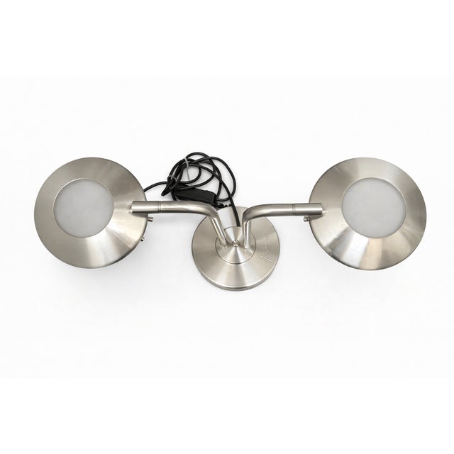 2000 - 2009 Vintage Brushed Metal Table Lamp by Jan Des Bouvrie for Boxford Holland, 2003 For Sale - Image 5 of 11
