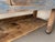 Antique 19th-Century Primitive Blue-Painted Carpenter's Workbench / Console Table For Sale - Image 11 of 13