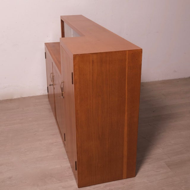 Brown Vintage Italian Sideboard, 1950s For Sale - Image 8 of 18