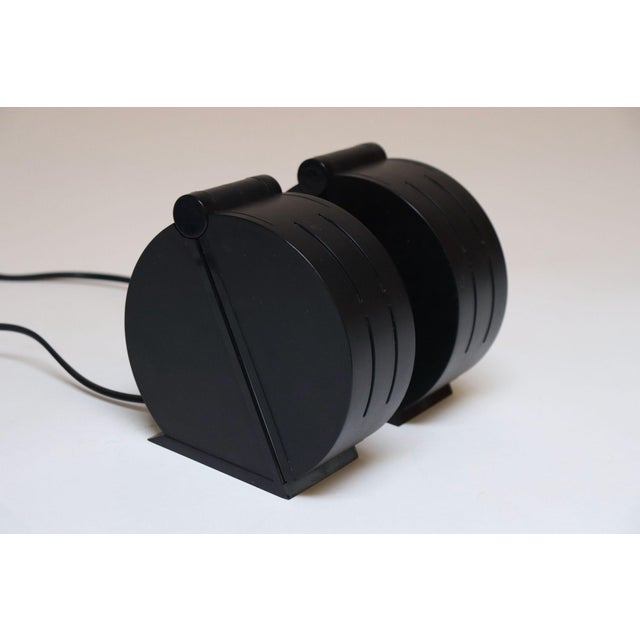 1980s Italian Postmodern Foldable "Disco" Table Lamps by Mario Bertorelle - a Pair For Sale - Image 11 of 15