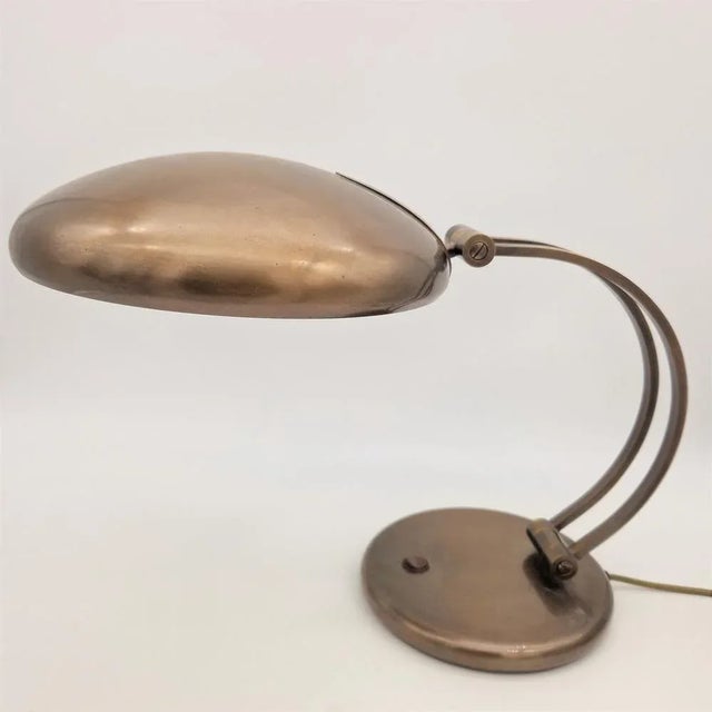 Bronzed Table Lamp from Egon Hillebrand, 1975 For Sale - Image 11 of 11