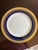 John Aynsley Aynsley Georgian Cobalt Dinner Dishes, England, Late 20th Century, Fit for an Embassy For Sale - Image 4 of 15