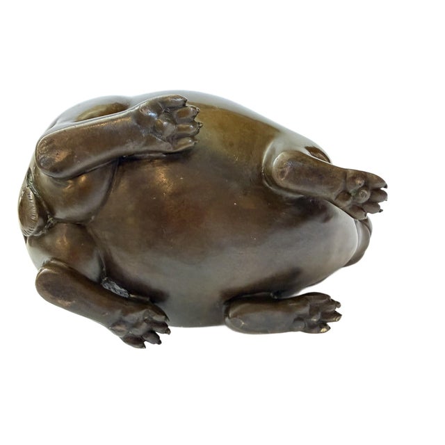 Vintage Bronze Hare For Sale - Image 11 of 12