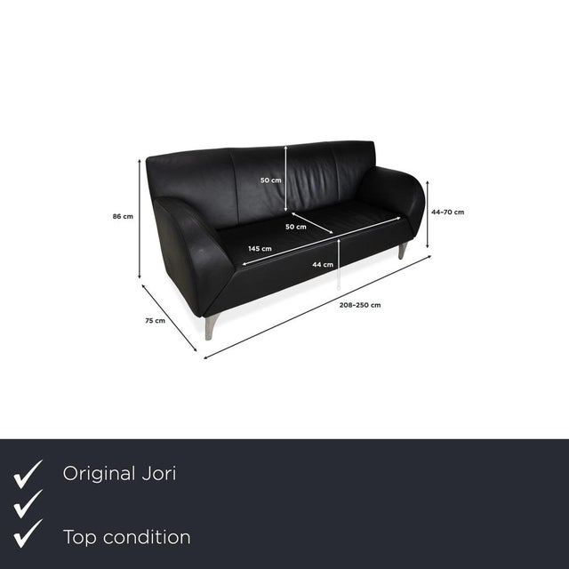 The jori jr-8100 is a high-quality two-seater sofa upholstered in fine leather, combining clean lines with comfortable...