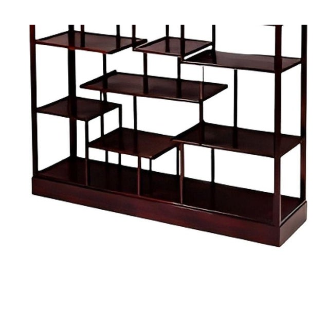 Pair of Art Deco Period Chinese Rosewood Étagères, 1920's. For Sale - Image 4 of 9