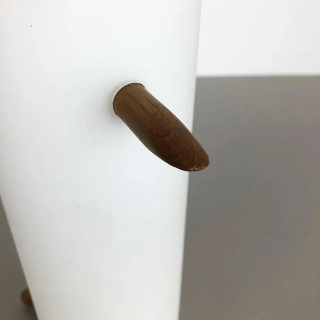 Teak and Glass Wall Sconce by Uno & Östen Kristiansson for Luxus, Sweden For Sale - Image 16 of 18