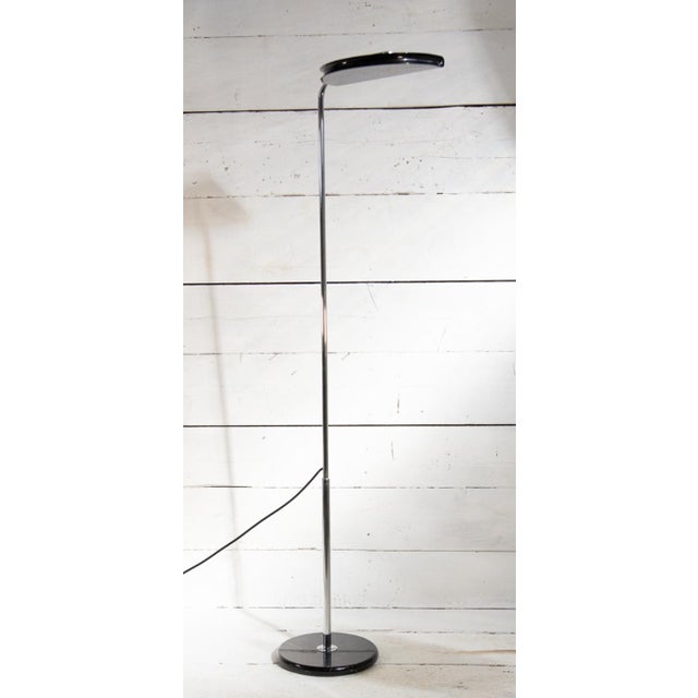 In 1970, Bruno Gecchelin designed the crescent lamp for Skipper & Pollux, which was produced in two versions: black and...