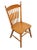 TELL CITY FURNITURE Hard Rock Maple Colonial Style Cattail Back Dining Chair 38.5″ High 19.75″ Wide 21″ Deep Seat: 17″...