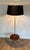 1940s Neoclassical Style Brass and Wood Floor Lamp in the Style of Maison Jansen For Sale - Image 6 of 12