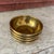 These vintage brass finger mess bowls, stamped VOC No. 52105, were used by the British Royal Navy beginning in WWII. Their...
