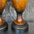 Vintage Late 20th Century Boho Burl Wood Urn Lamps - a Pair For Sale - Image 12 of 15