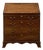 Early 20th Century English Cross-Banded Mahogany Bureau For Sale