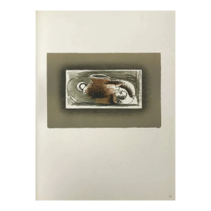 Georges Braque Lithograph P31 Theiere Au Fond Gris 1963