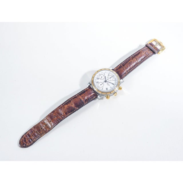 Paul picot telemeter chronograph wristwatch ref. 213-400-5007. Switzerland, 1990s origin switzerland period 1990s brand...
