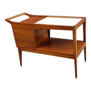 1960s Vintage Arthur Umanoff for Cavelier Dimension Group Mid-Century Modern Bar Cart For Sale