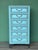 1970s French Provincial Lingerie Chest of Drawers in Pastel Blue. For Sale - Image 4 of 7