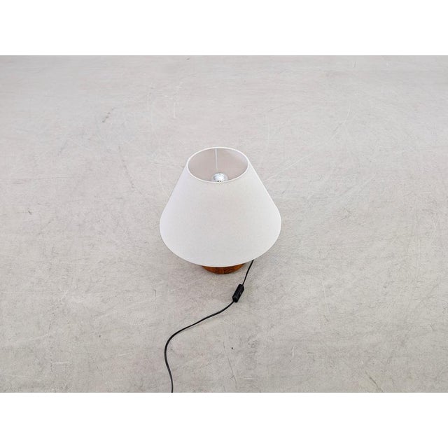 Mid-Century Teak Table Lamp from Domus, Denmark, 1960s For Sale - Image 5 of 9