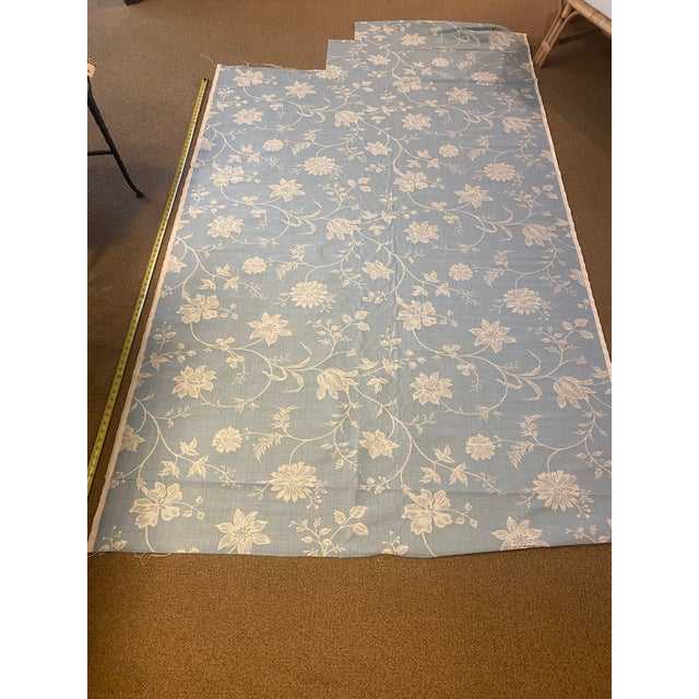 Traditional Vintage Jane Churchill Floral Woven Fabric - 2+ Yard Piece For Sale - Image 3 of 7