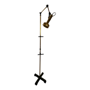 Mid 20th Century Brass Art Easel Lamp Arredoluce Style