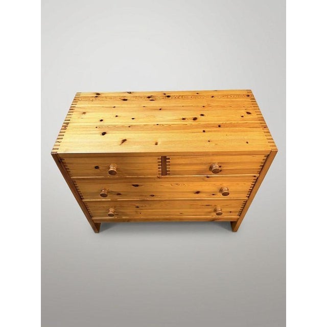 Swedish Pine Chest of Drawers For Sale - Image 3 of 6