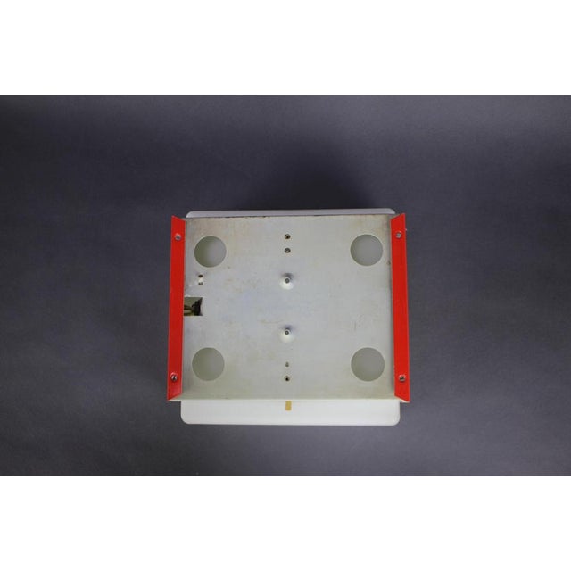 Metal Mid-Century Modern Wall Light from Napako, Czechoslovakia, 1970s For Sale - Image 7 of 8