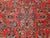Antique Sarouk Area Rug, Hand-Knotted Wool, Allover Floral Pattern, 9x11, Red & Navy For Sale - Image 12 of 16