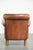 English Style Club Chair in Sheepskin Leather For Sale - Image 4 of 14