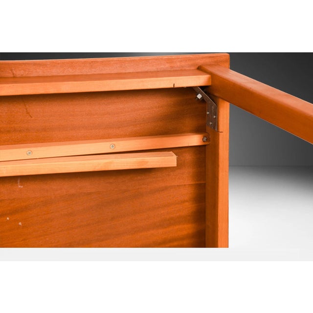 1960s Danish Modern Teak Extendable Dining Table Vejle Stole Møbelfabrik For Sale In Baltimore - Image 6 of 12