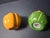 1980s Vintage 1980s "Shades of Autumn" Ceramic Gourd & Pumpkin Salt & Pepper Shakers - A Pair For Sale - Image 5 of 10