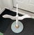 Mid-Century Modern Vintage MCM Green Marble Top Side Table For Sale - Image 3 of 6
