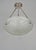 Degué A nice French art deco pendant made around 1930 in nickel plated bronze or solid brass. It holds a bowl by Degué in...