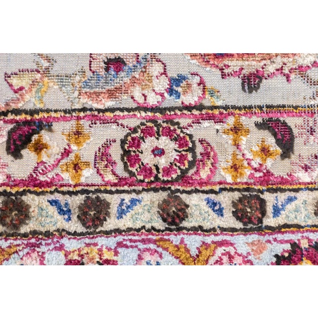 Antique Souf Kashan Rug 8' x 11'8'' For Sale - Image 11 of 12