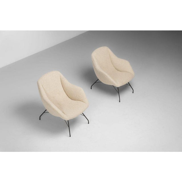 Concha Lounge Chairs by Carlo Hauner & Martin Eisler for Forma Móveis, Brazil, 1955, Set of 2 For Sale - Image 16 of 18